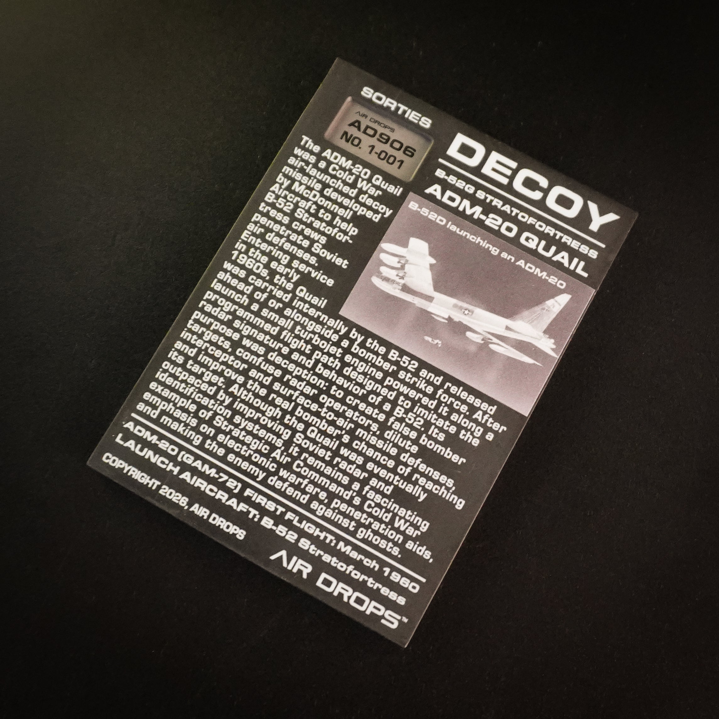 Sorties AD906: Decoy (B-52G / AQM-20)-3