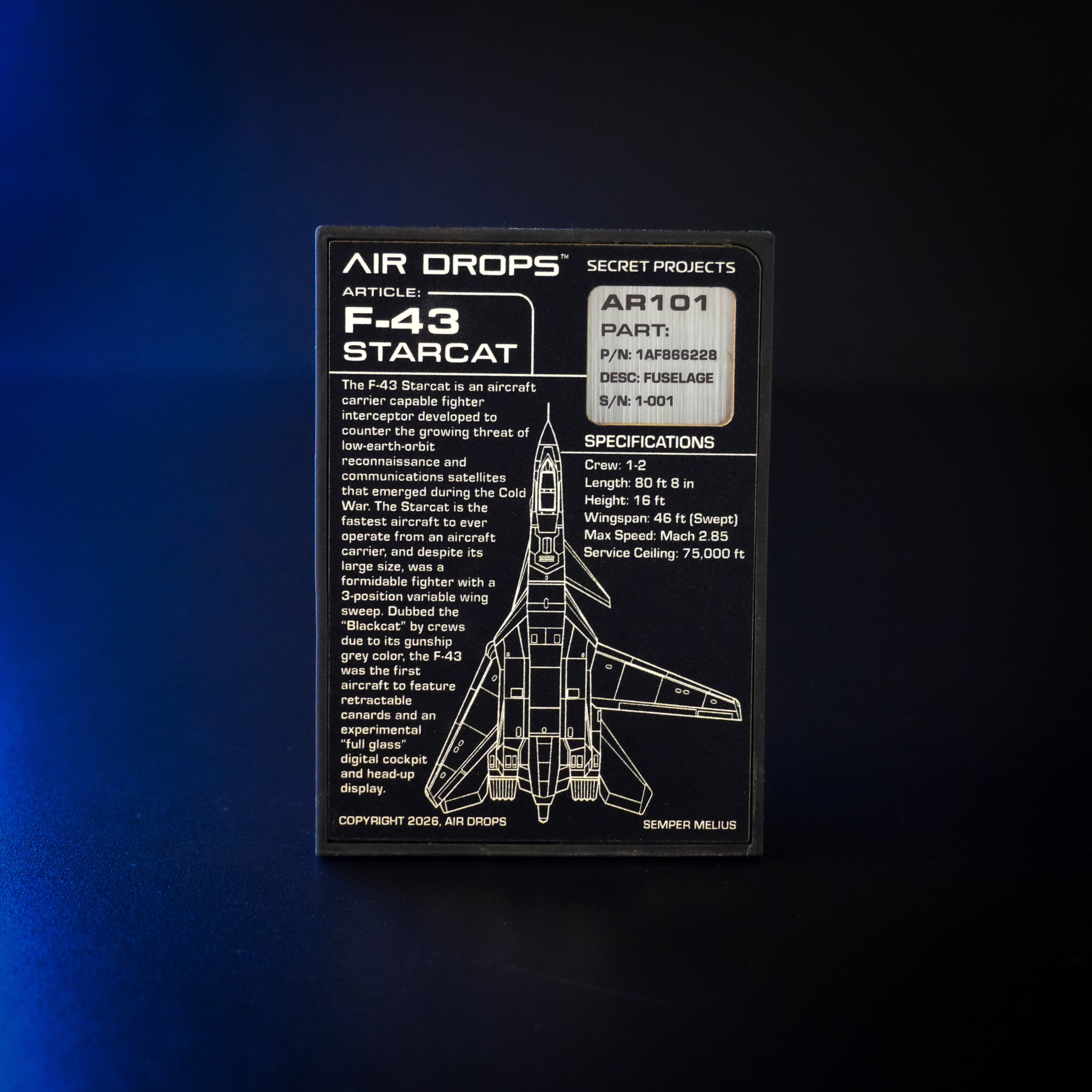 Secret Projects AR101: F-43 Starcat