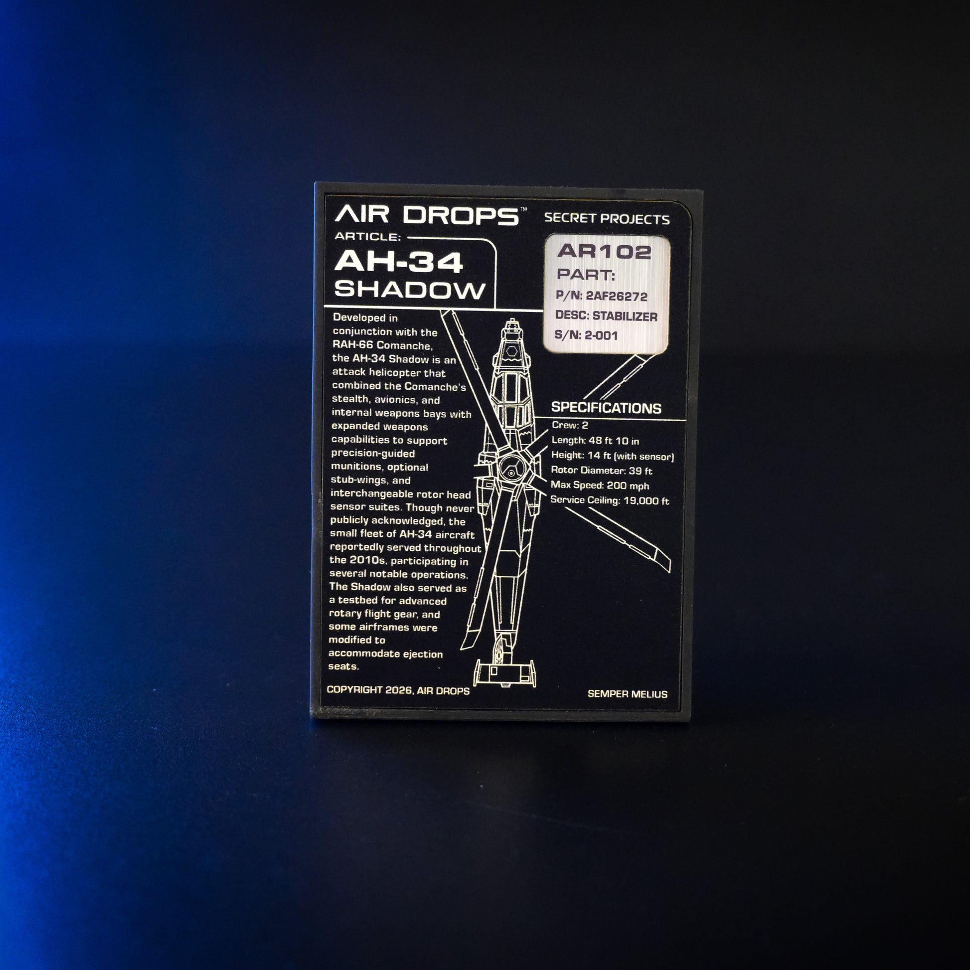 Secret Projects AR102: AH-34 Shadow-2