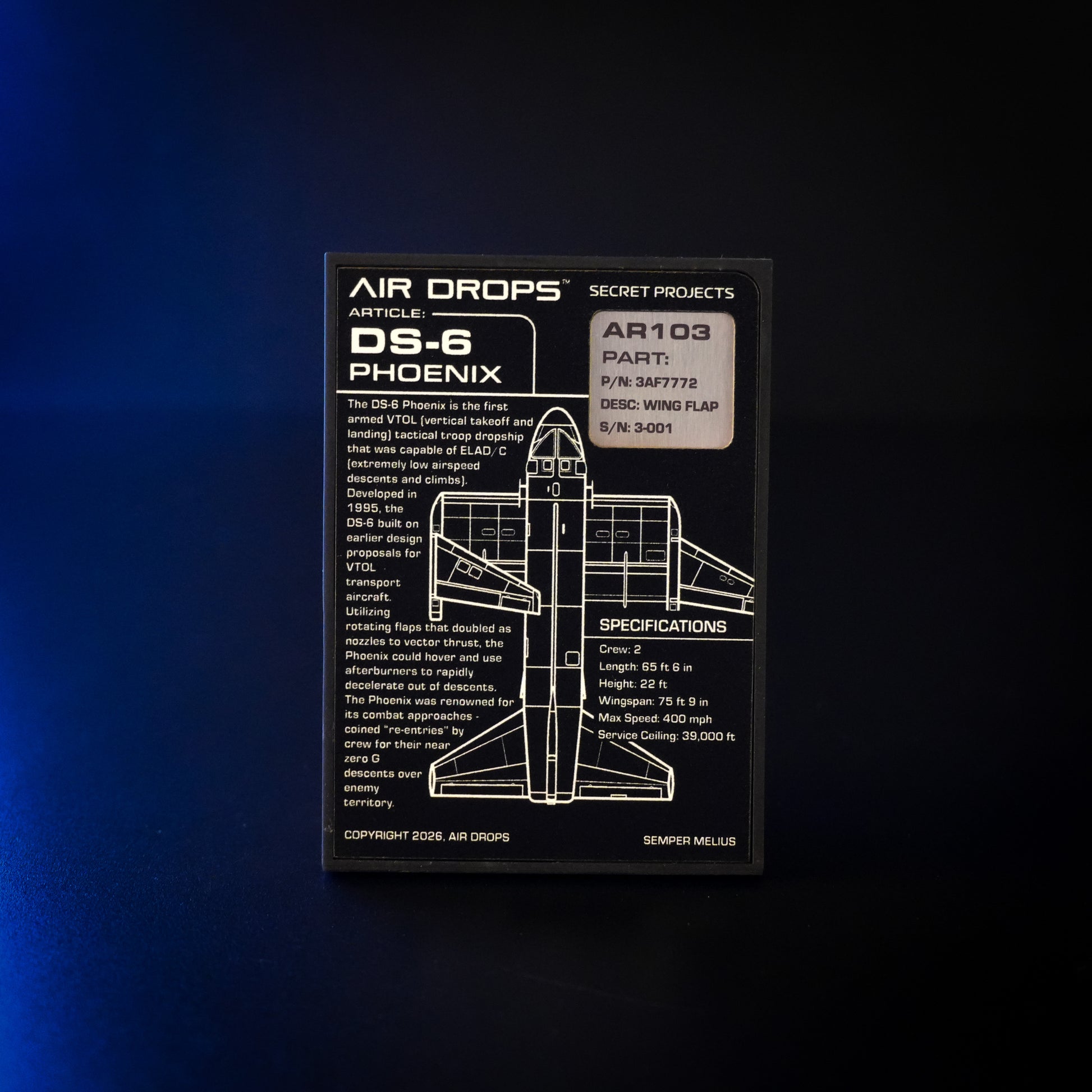 Secret Projects AR103: DS-6 Phoenix-2