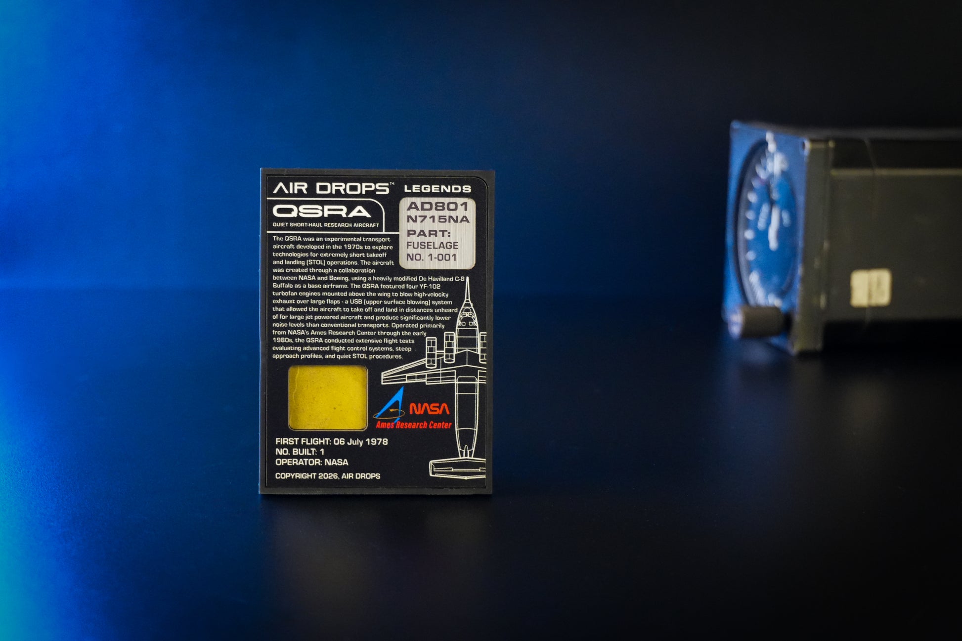 Legends AD801: NASA QSRA-3