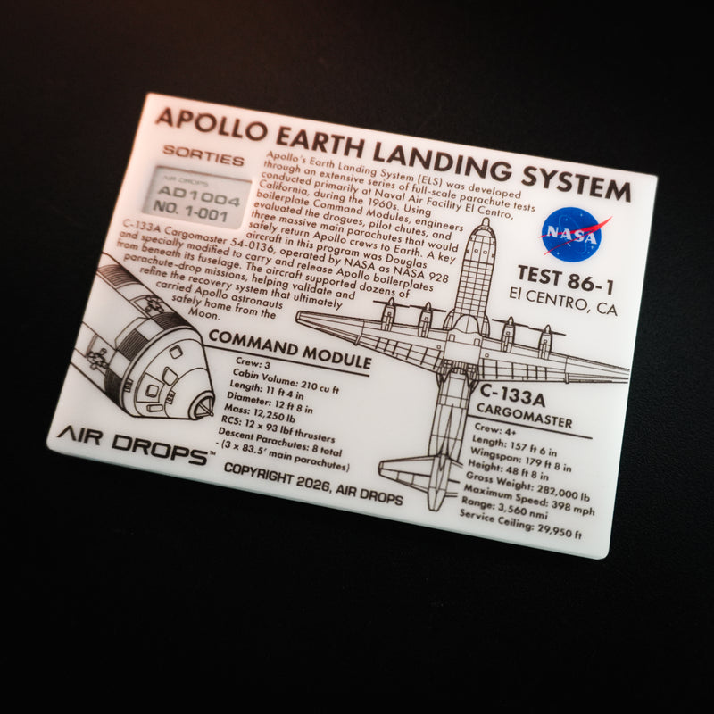 Sorties AD1004: Apollo ELS Test 86-1 (C-133A Cargomaster)-11
